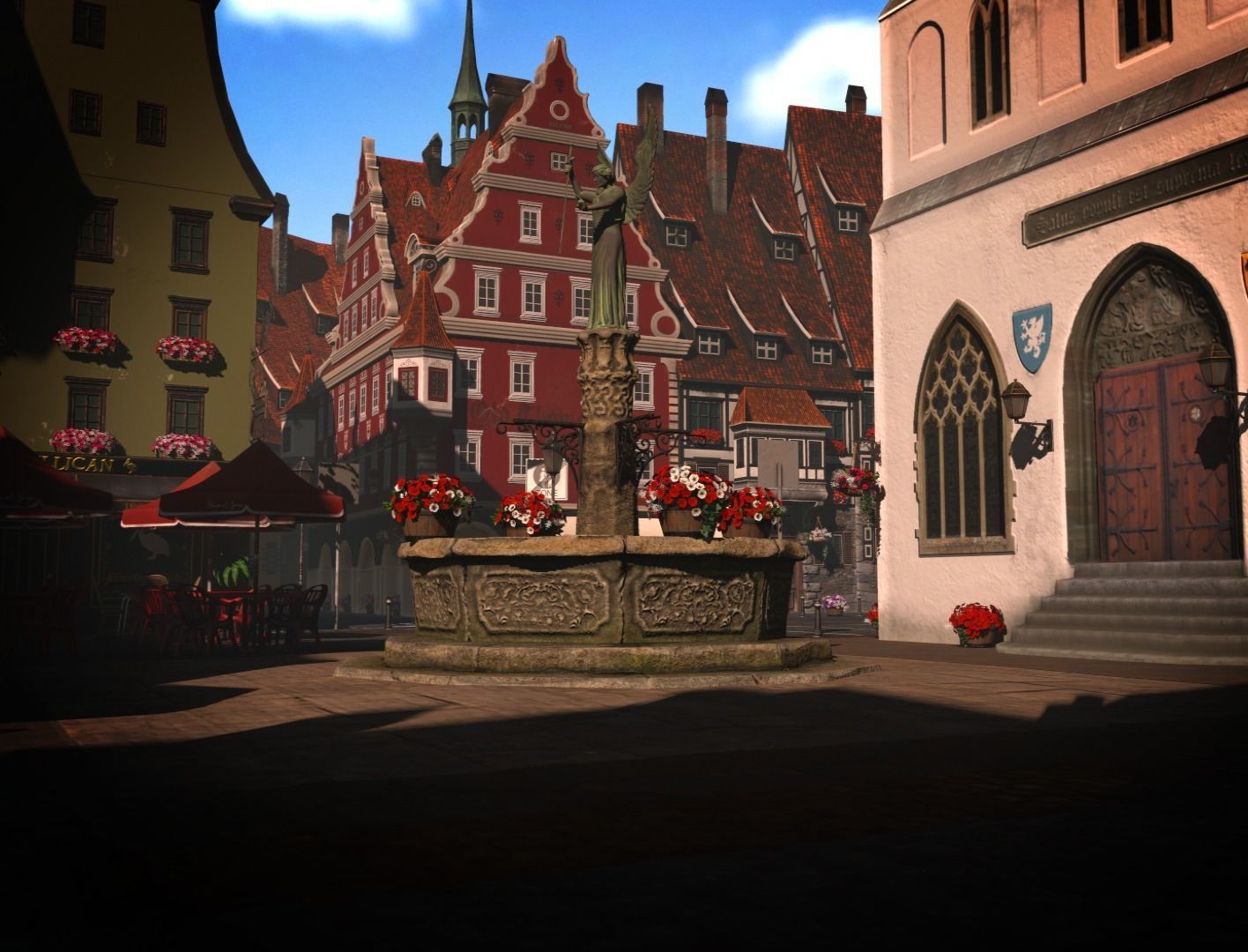 Old Town Square 3D model_5