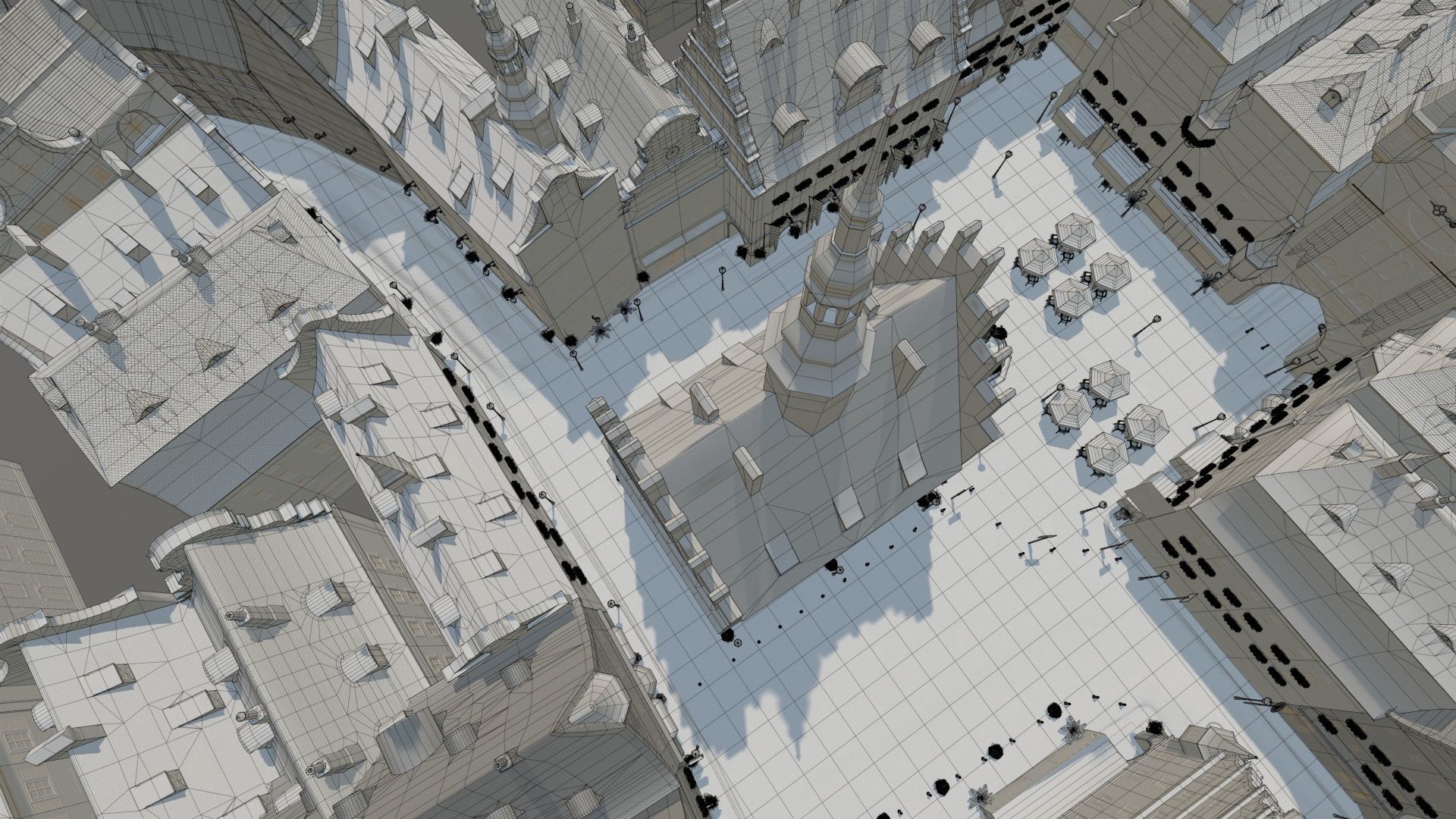 Old Town Square 3D model_108