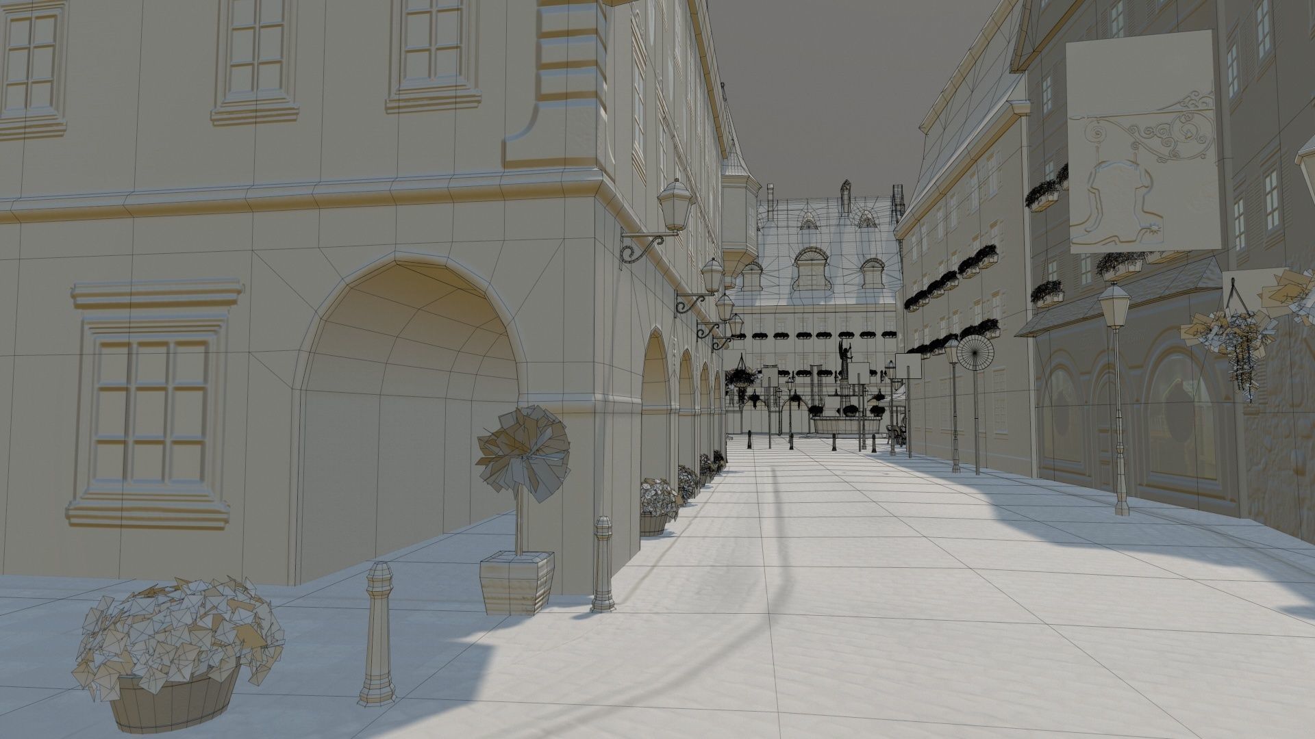 Old Town Square 3D model_101