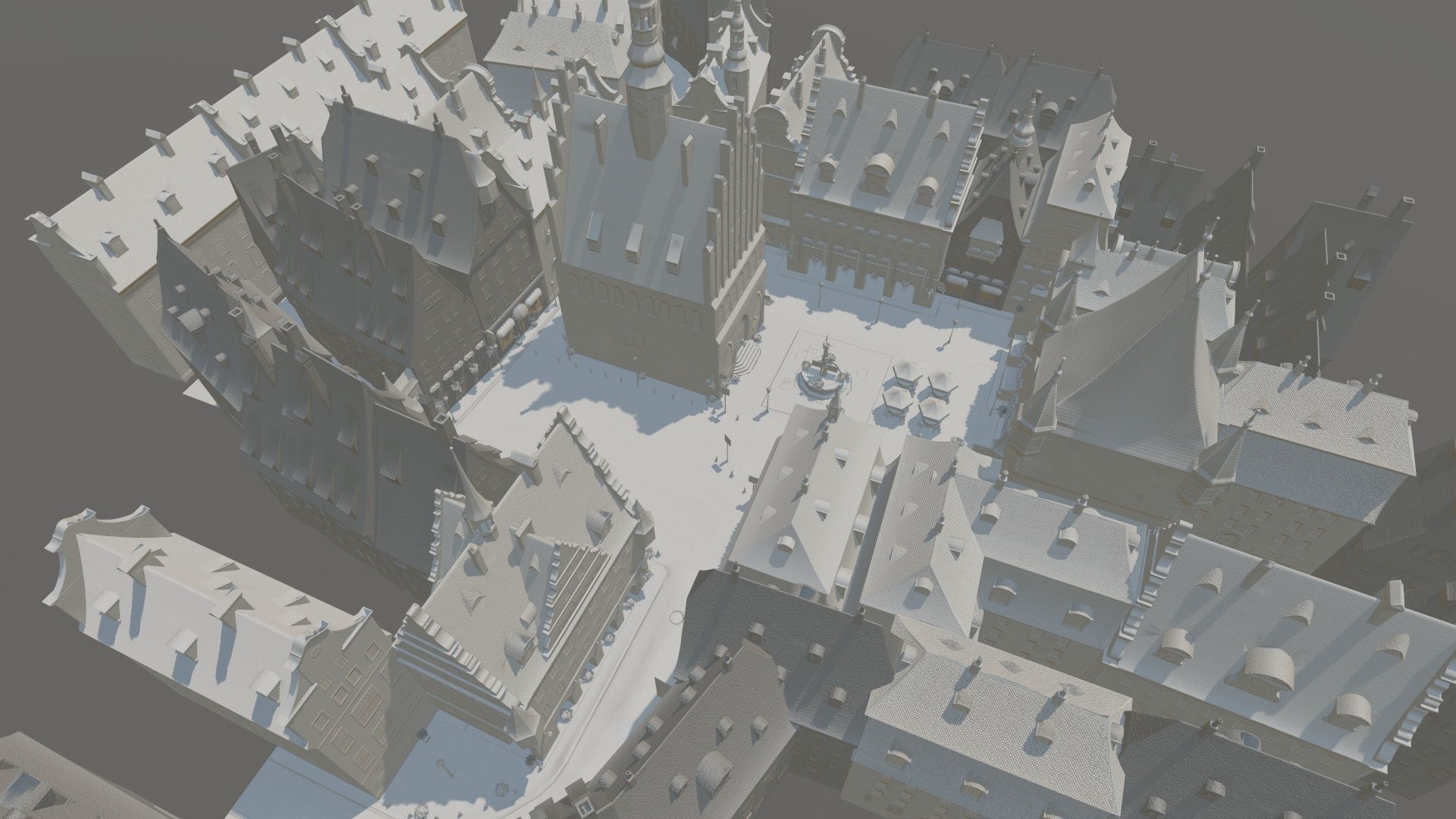 Old Town Square 3D model_97
