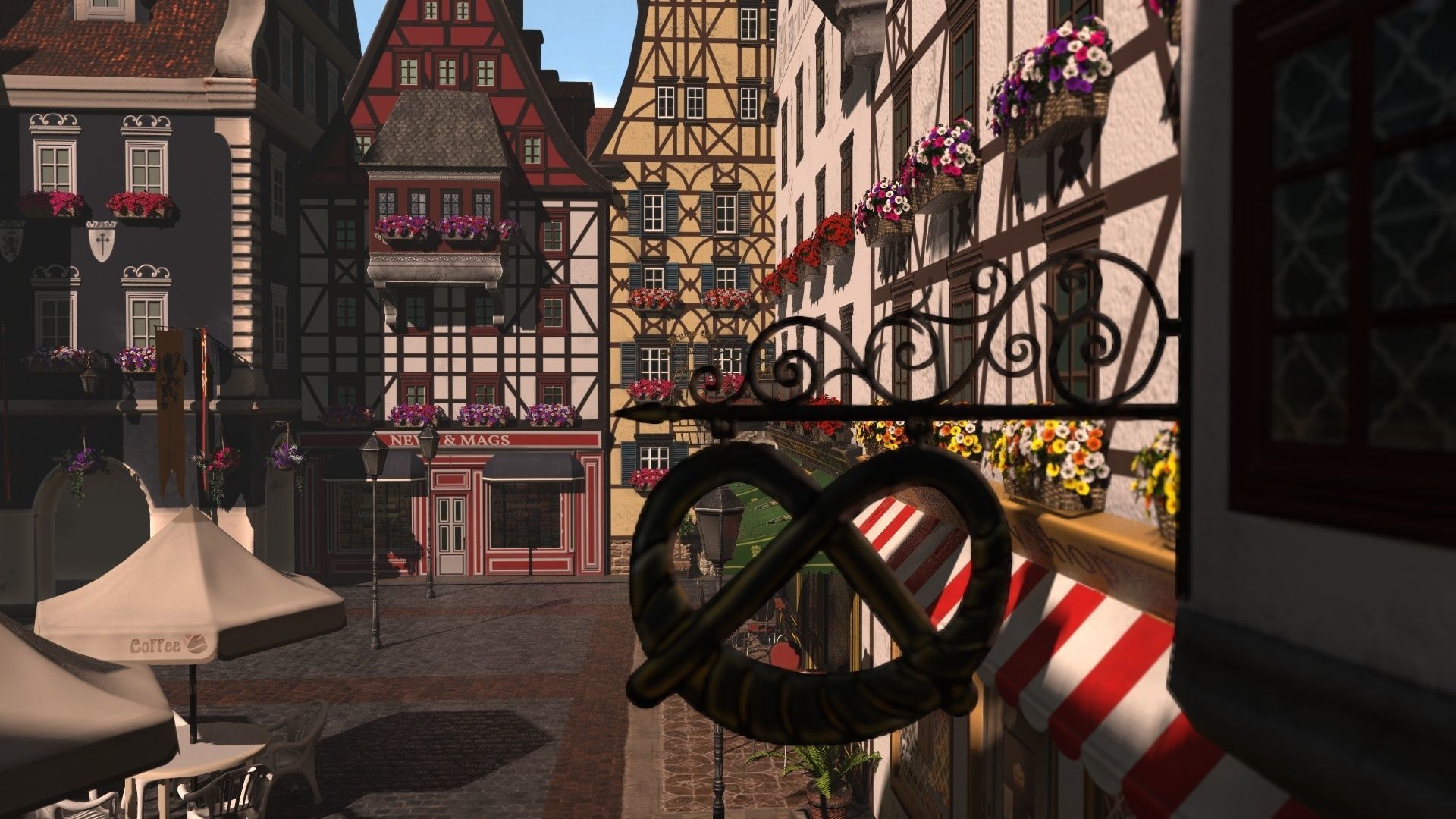 Old Town Square 3D model_13