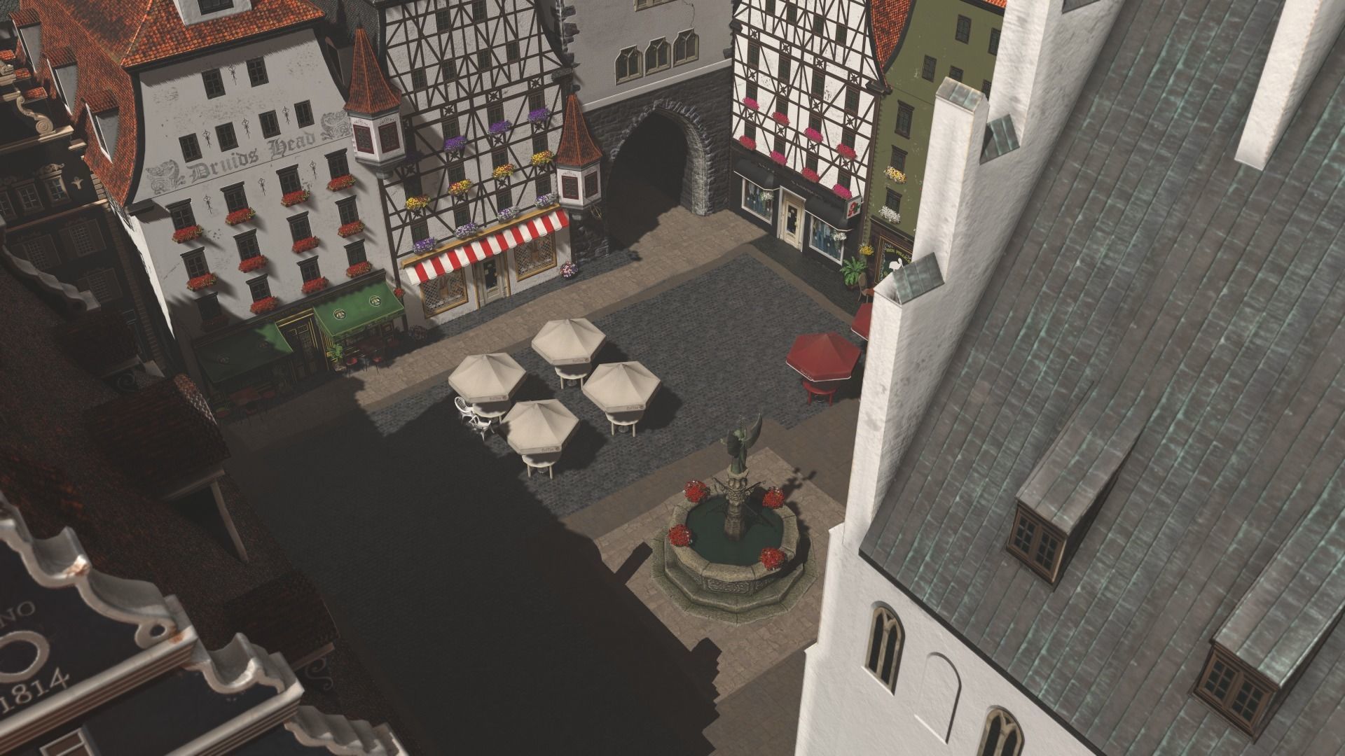 Old Town Square 3D model_7
