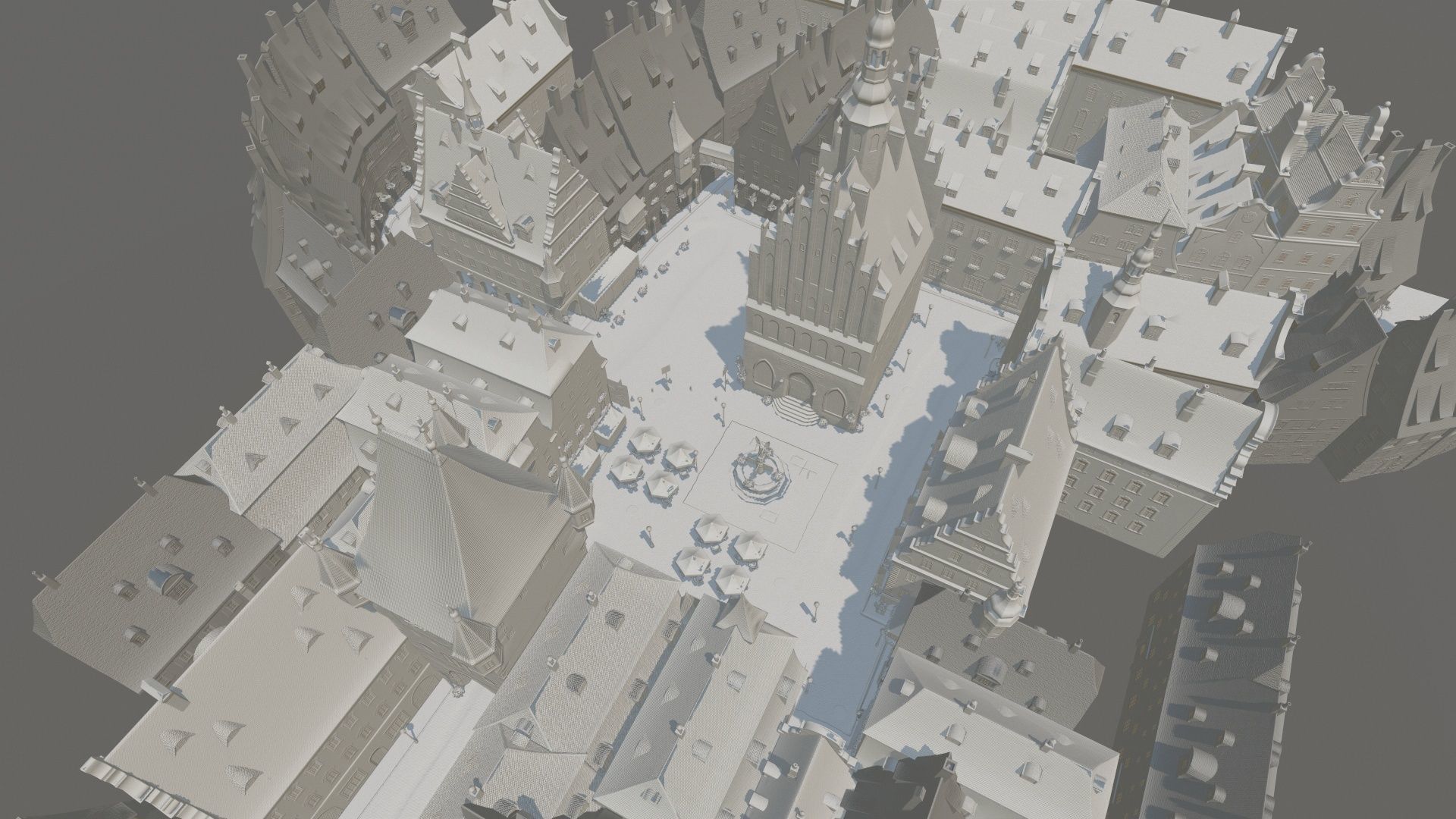 Old Town Square 3D model_92