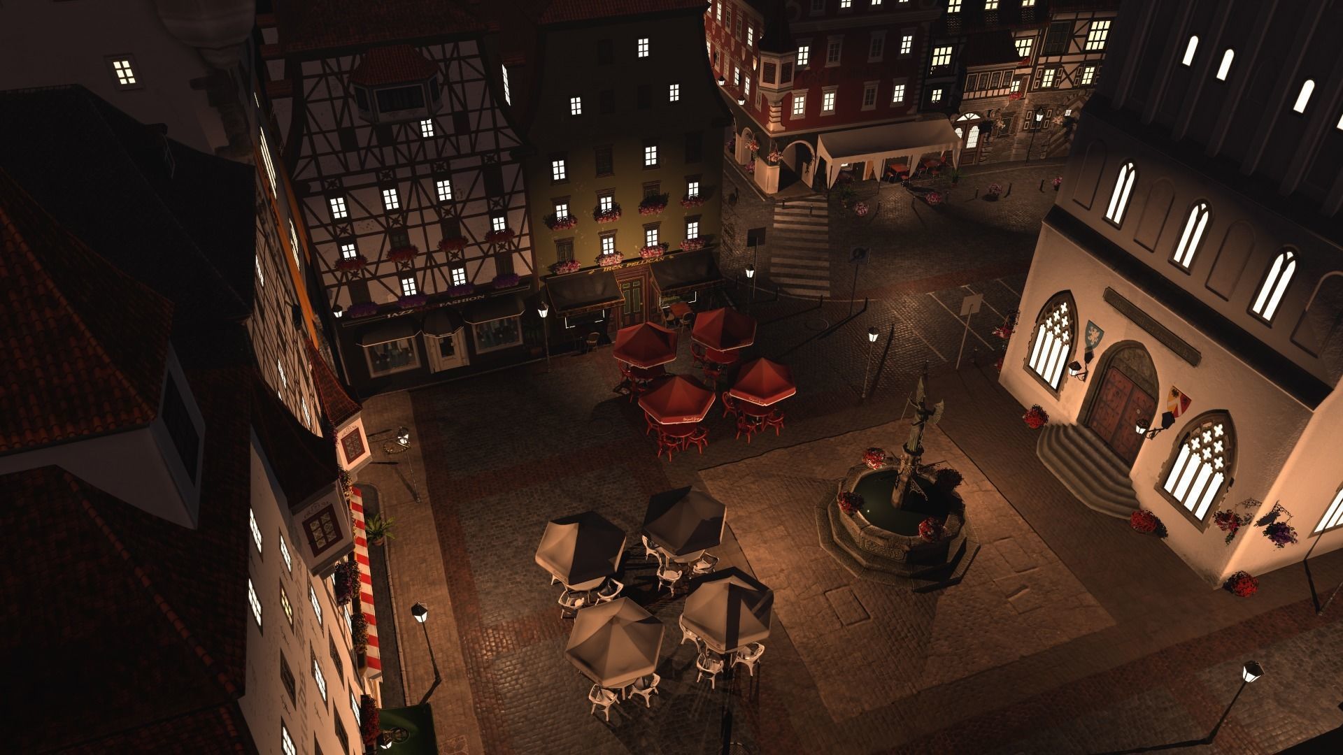 Old Town Square 3D model_69