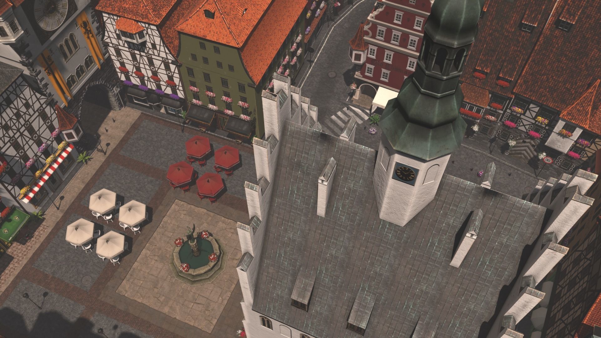 Old Town Square 3D model_9