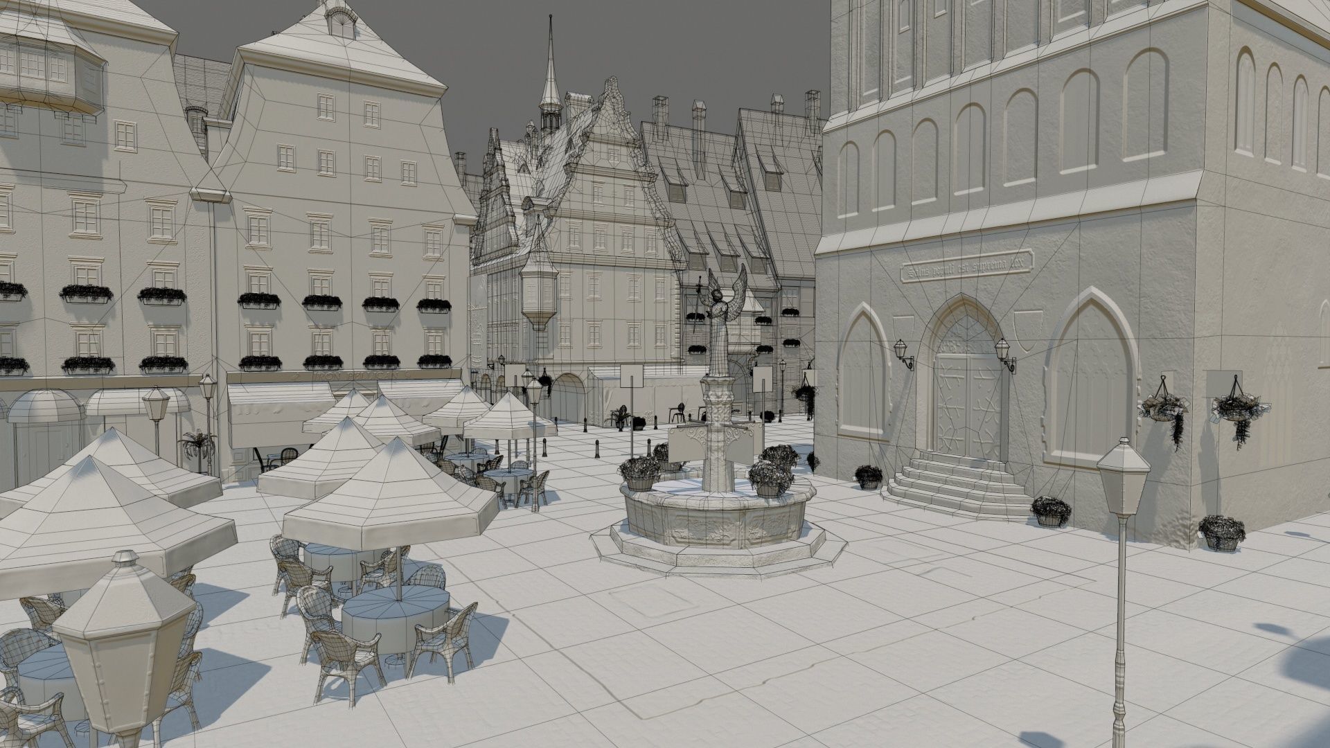 Old Town Square 3D model_107