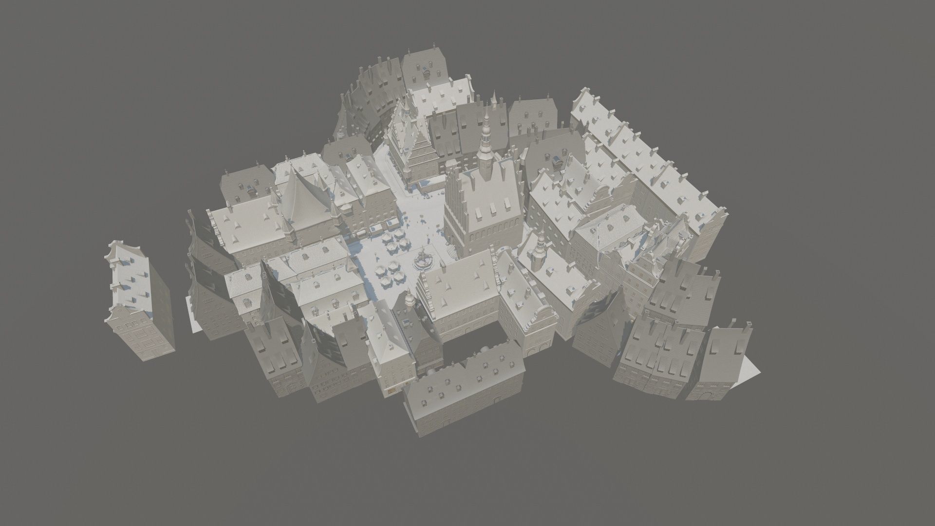 Old Town Square 3D model_109