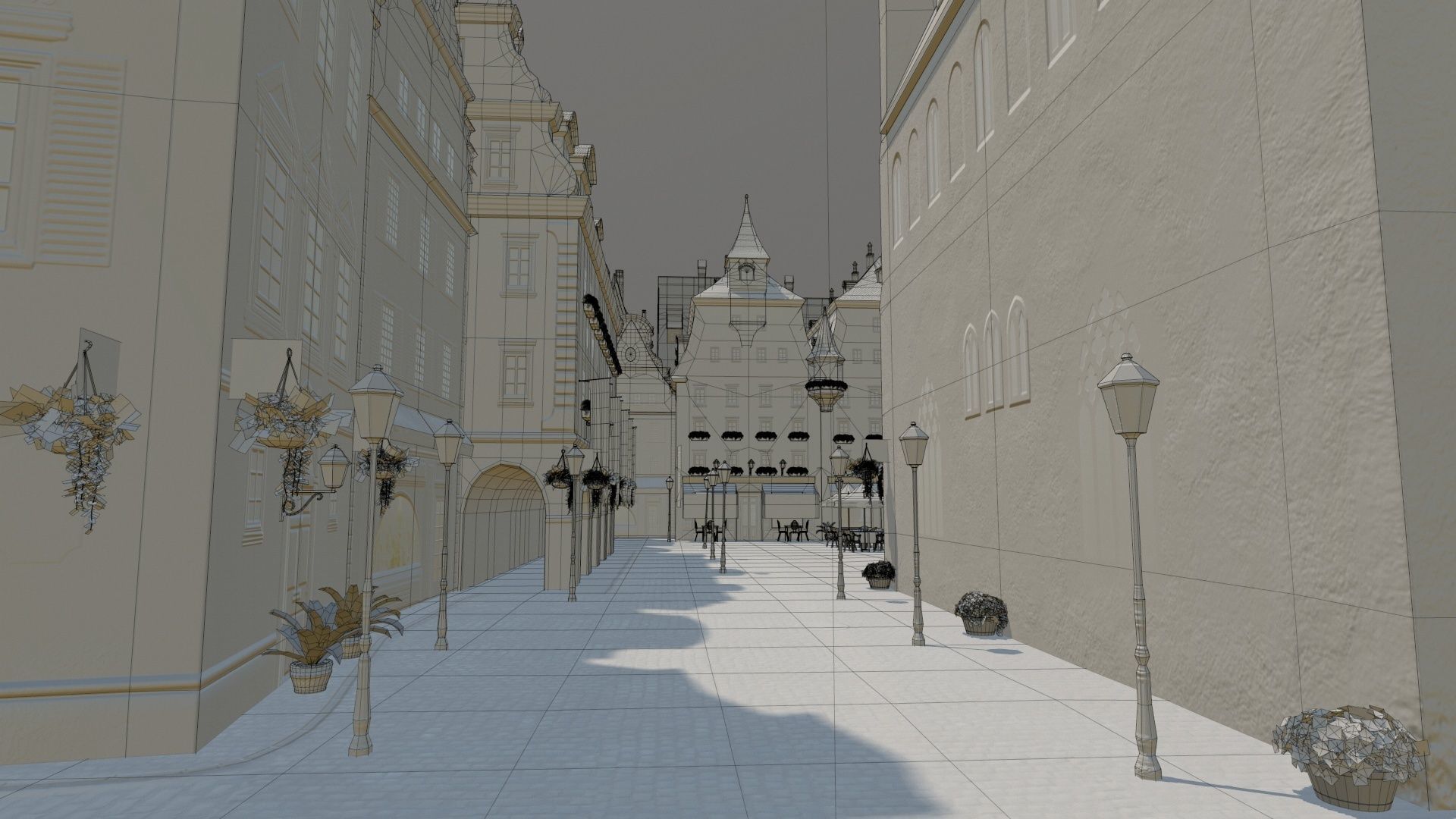 Old Town Square 3D model_99