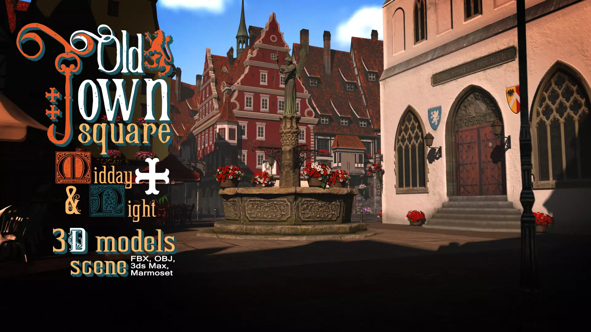 Old Town Square 3D model_0