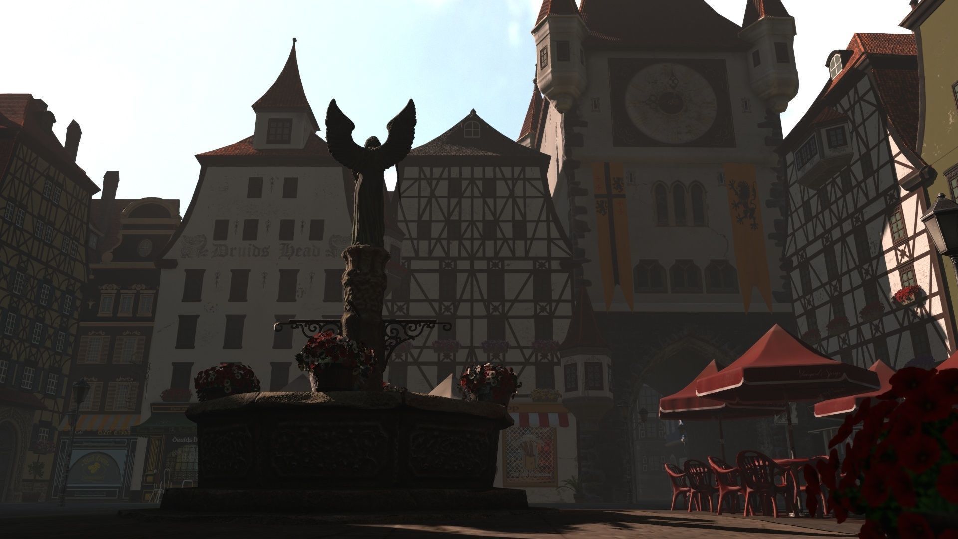 Old Town Square 3D model_64