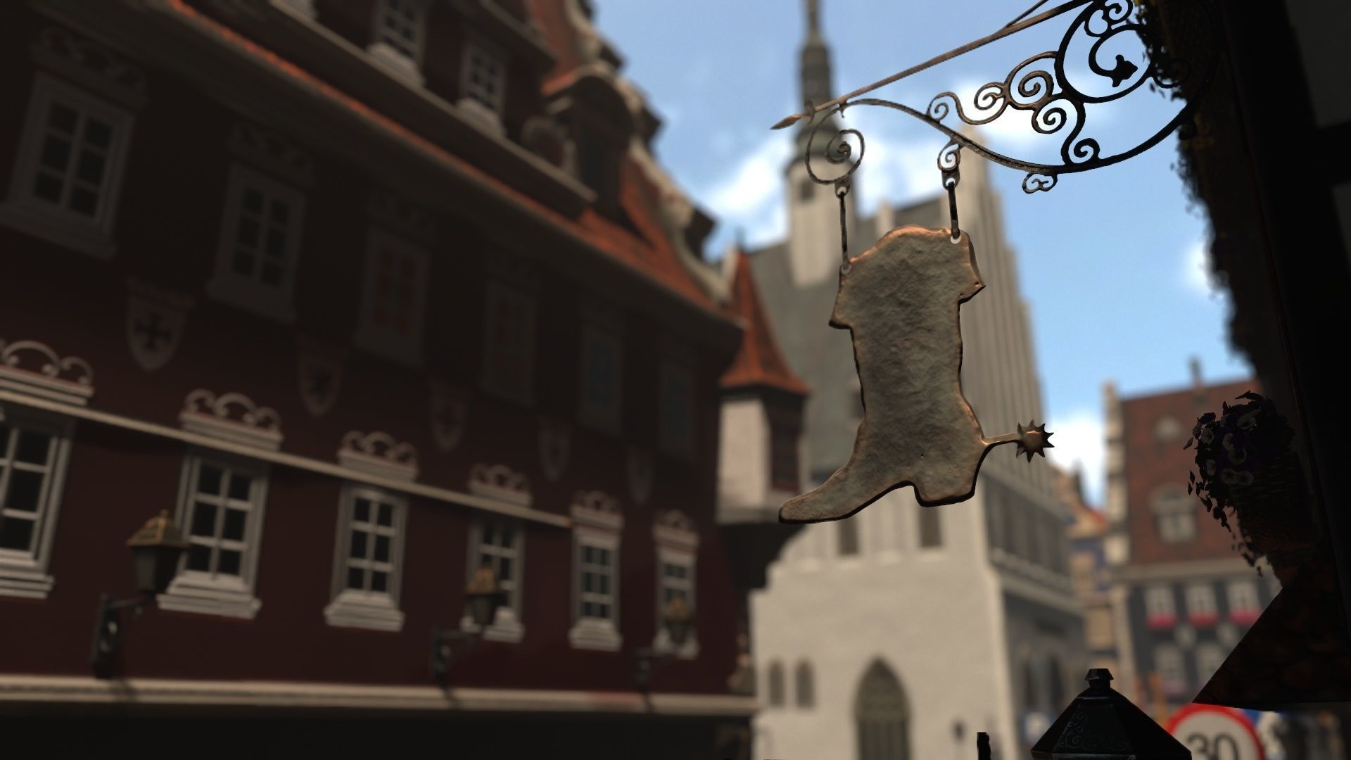 Old Town Square 3D model_30