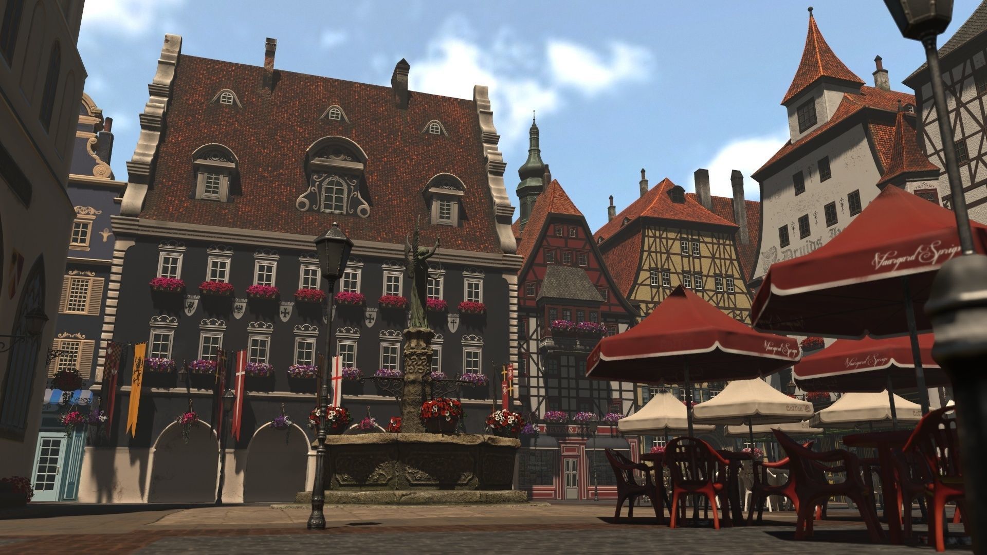 Old Town Square 3D model_22