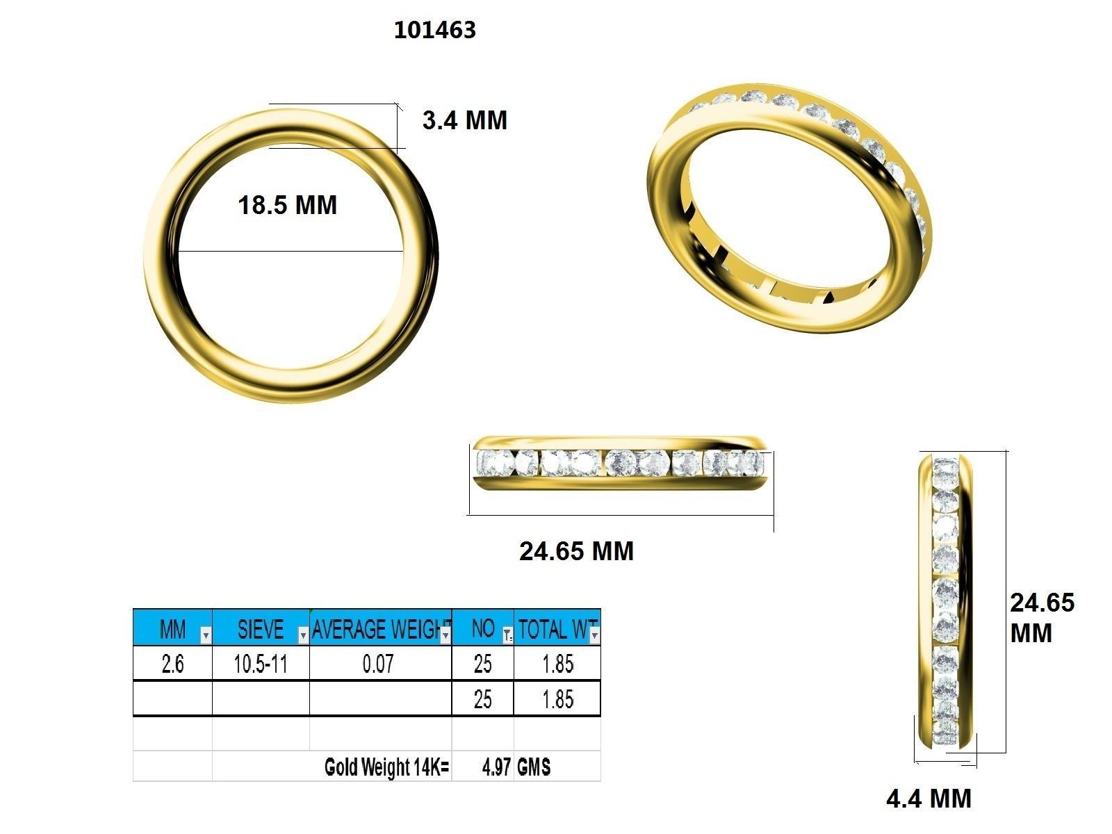 Ring - 101463 3D print model_12