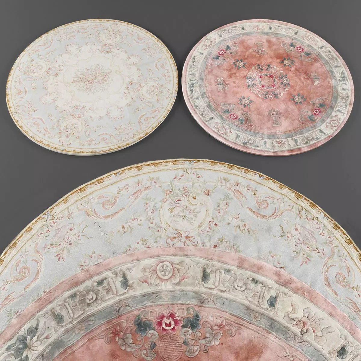 Rugs collection 335 Low-poly 3D model_0