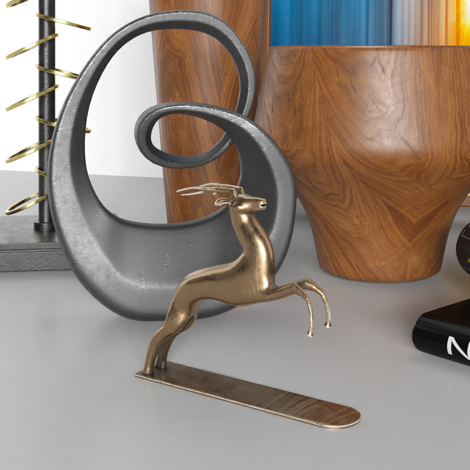 decorative set 31 3D model_2