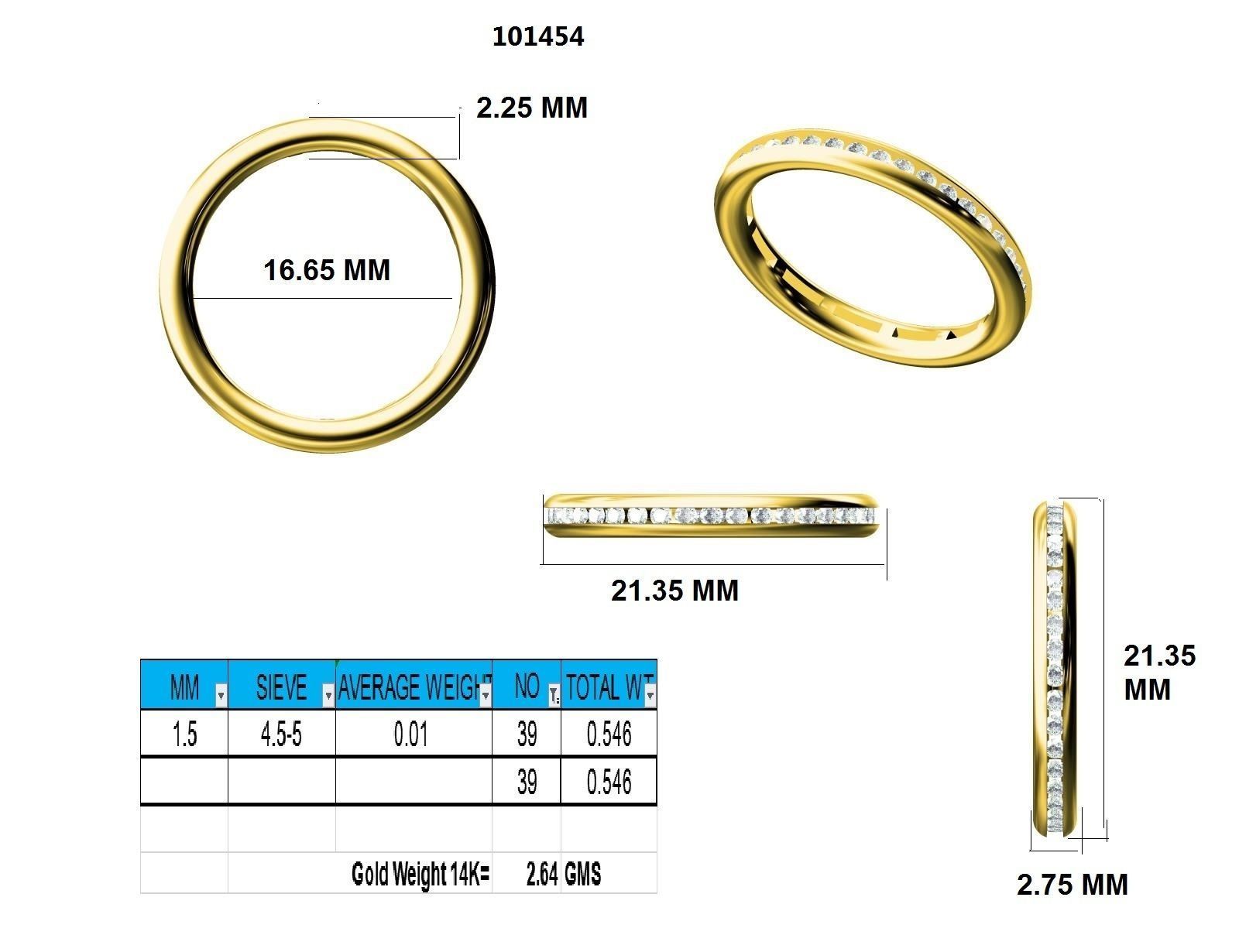 Ring - 101454 3D print model_12
