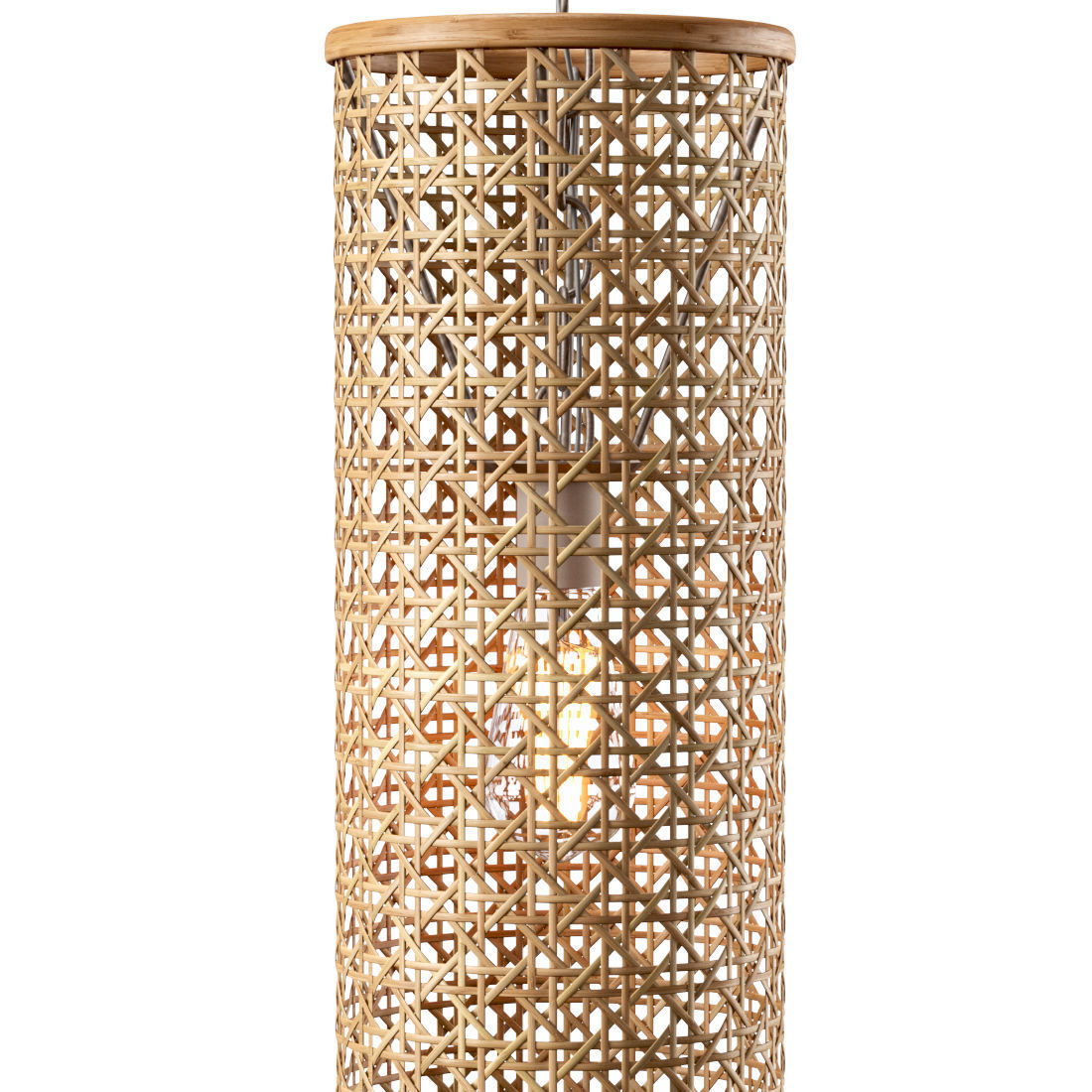 Viliam hanging rattan lamp VR26  3D model_3