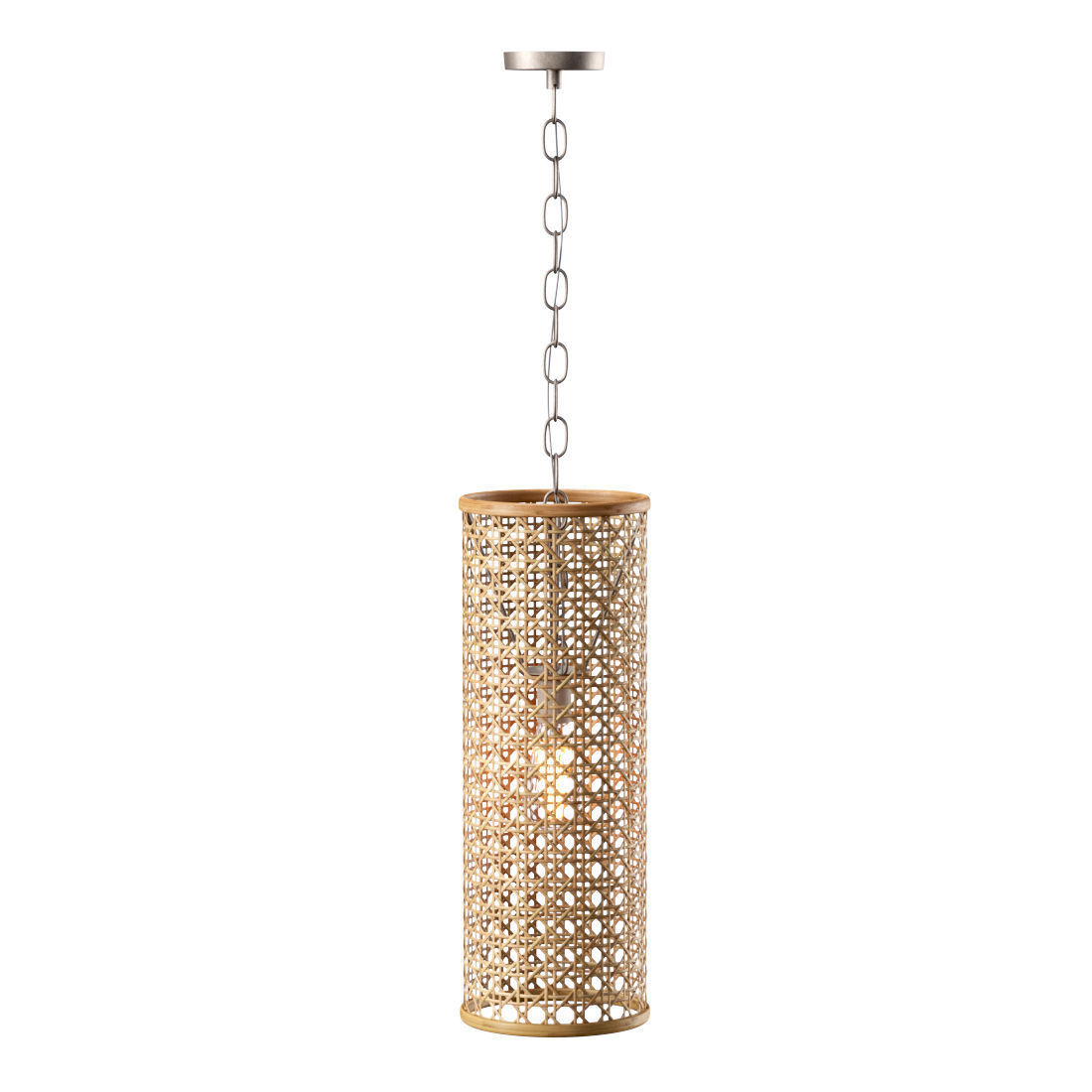 Viliam hanging rattan lamp VR26  3D model_2