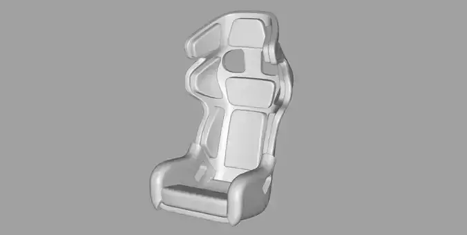 RECARO ULTIMA CAR SEAT 3D print model