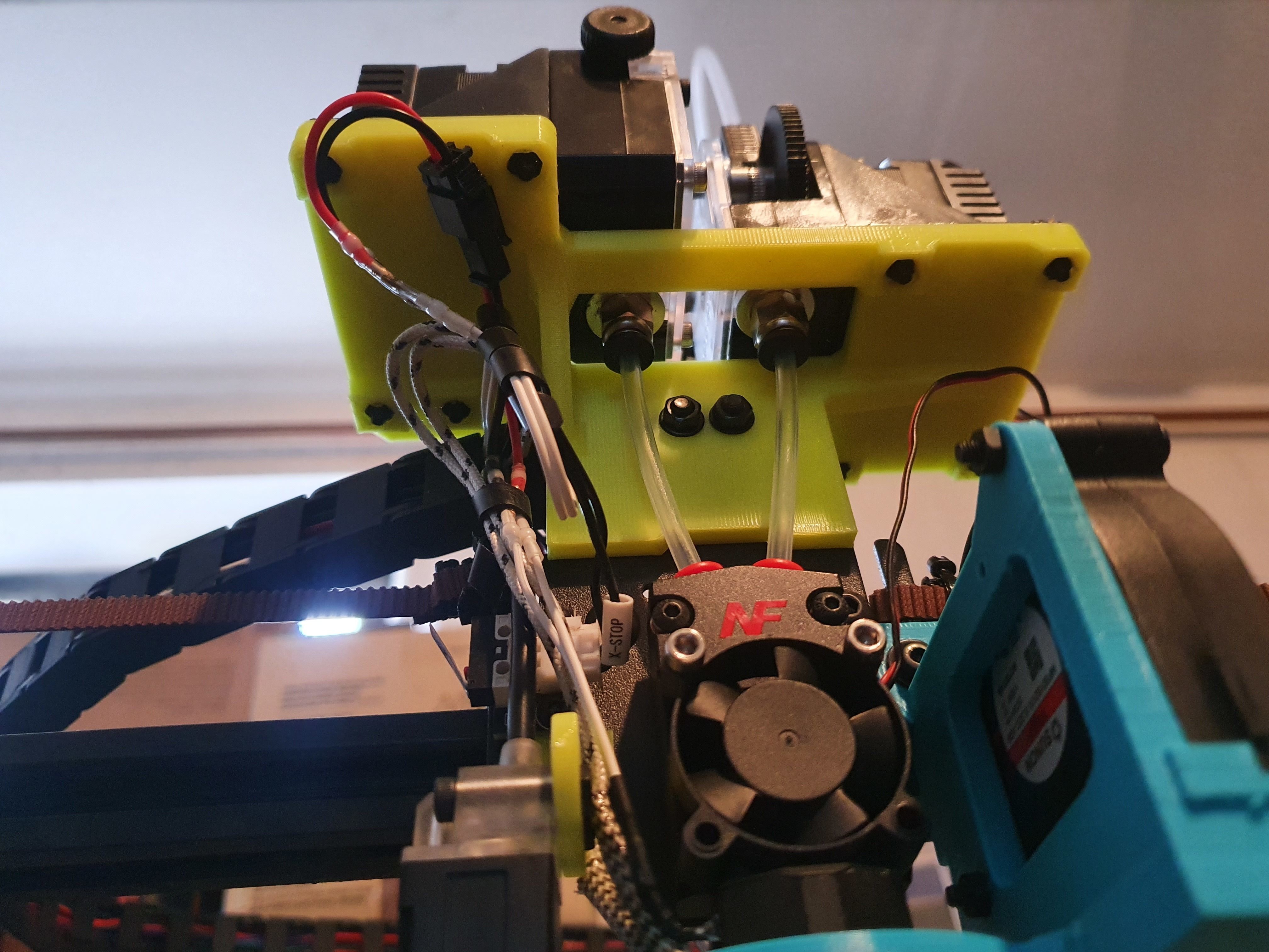 Tronxy X5SA 2e DirectDrive Mount 3D print model_2