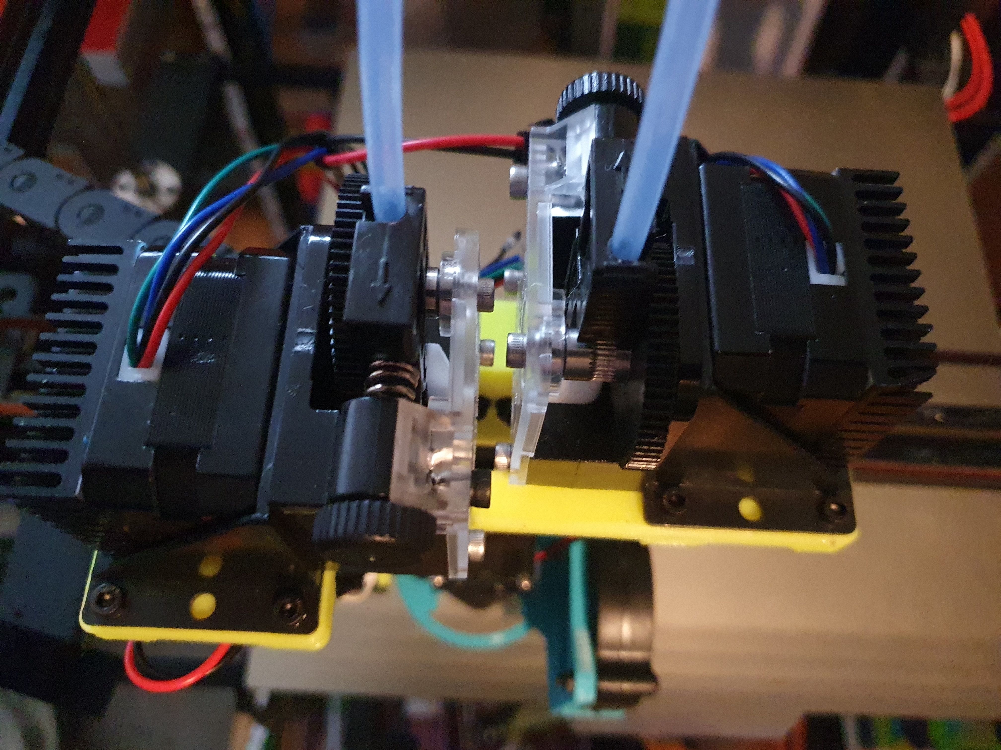 Tronxy X5SA 2e DirectDrive Mount 3D print model_3