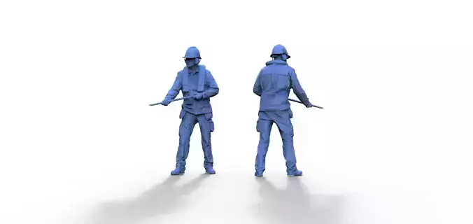 3D Scan Alex B 25 3D print model