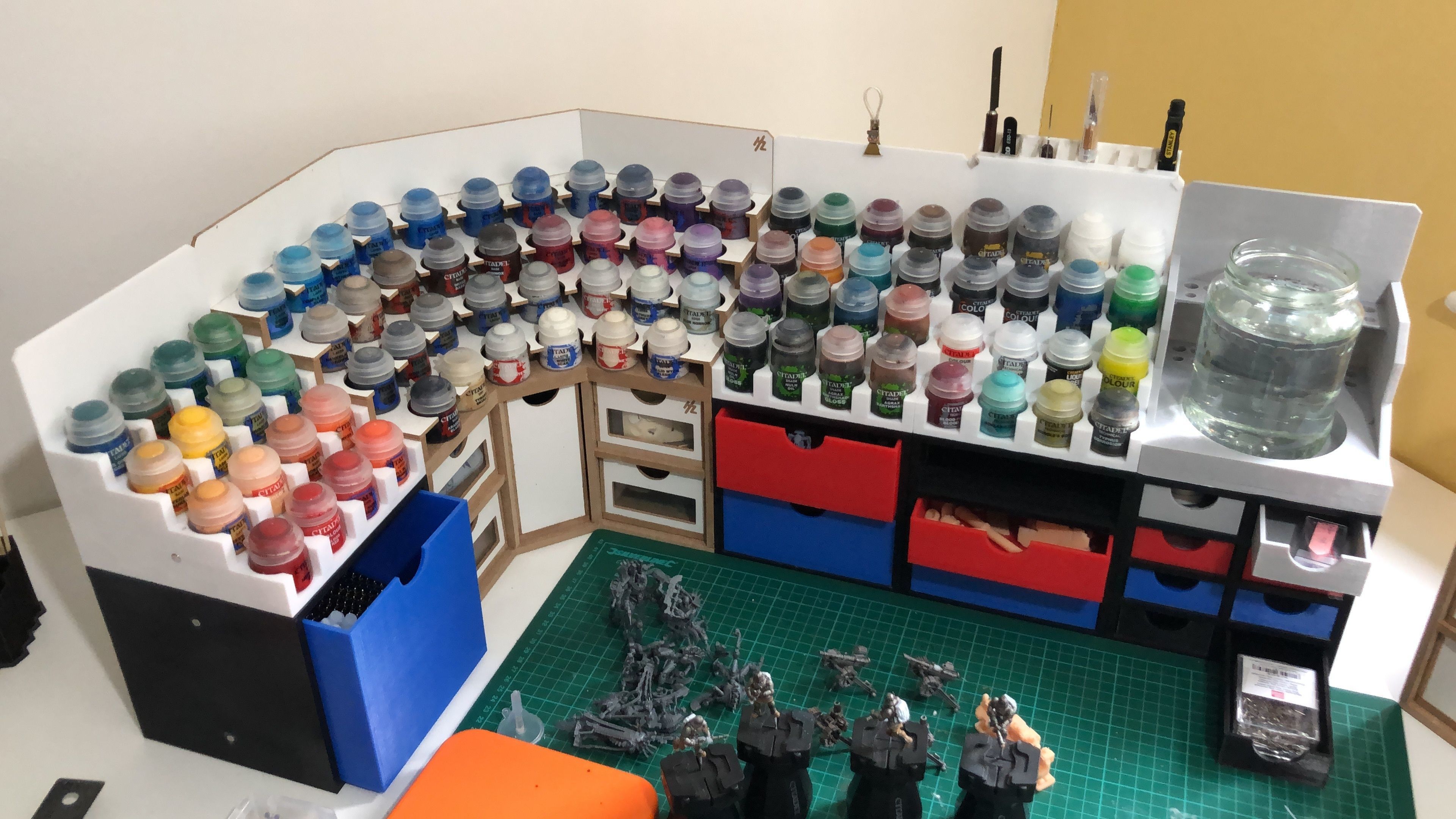 020L LA Unit Large 6x Drawer 3D print model_5