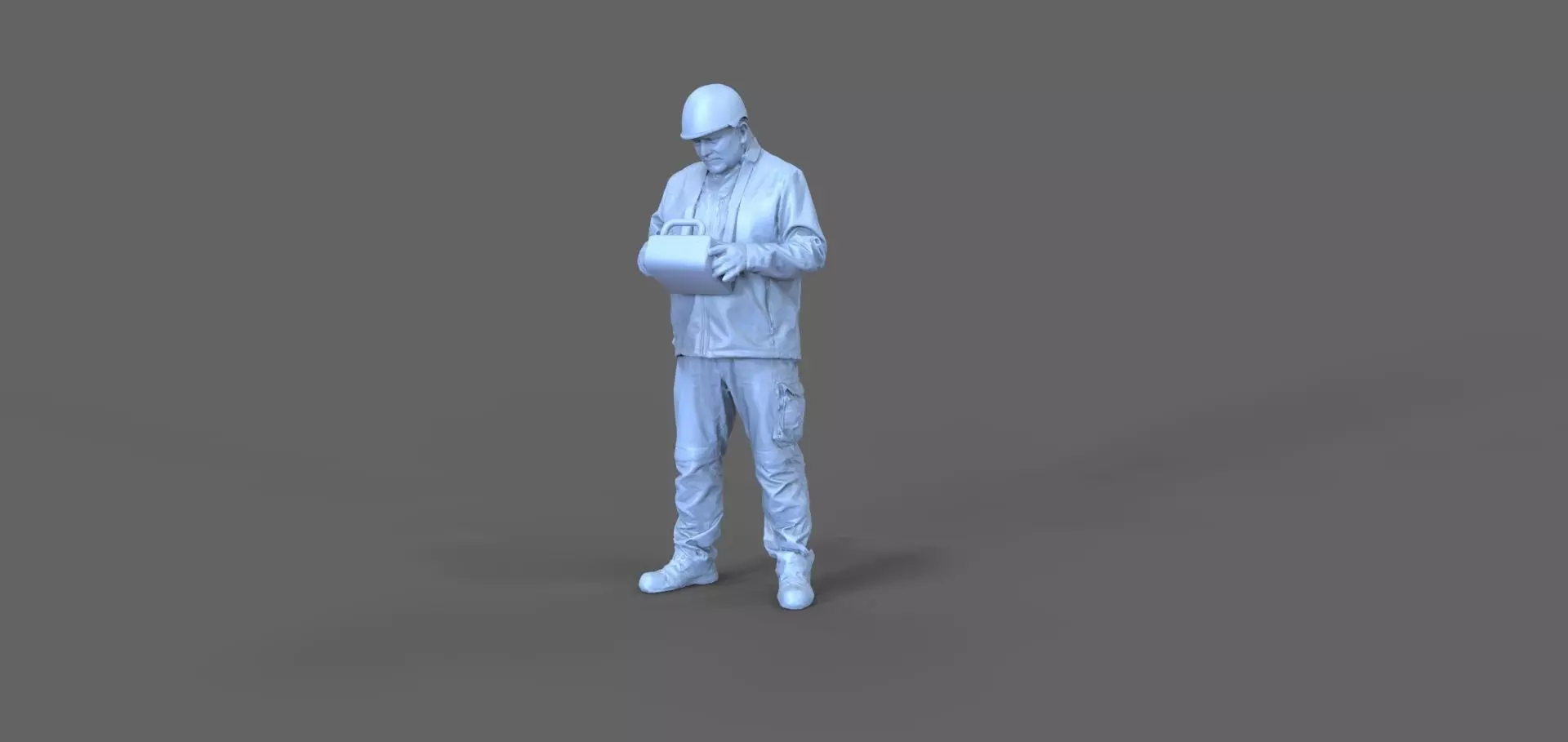 3D Scan Andreas mit Funk 25 3D print model_0