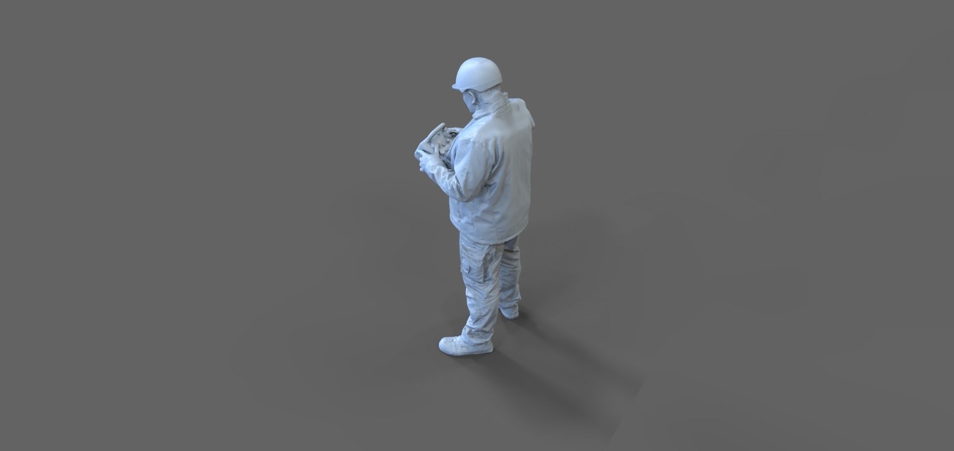 3D Scan Andreas mit Funk 25 3D print model_1