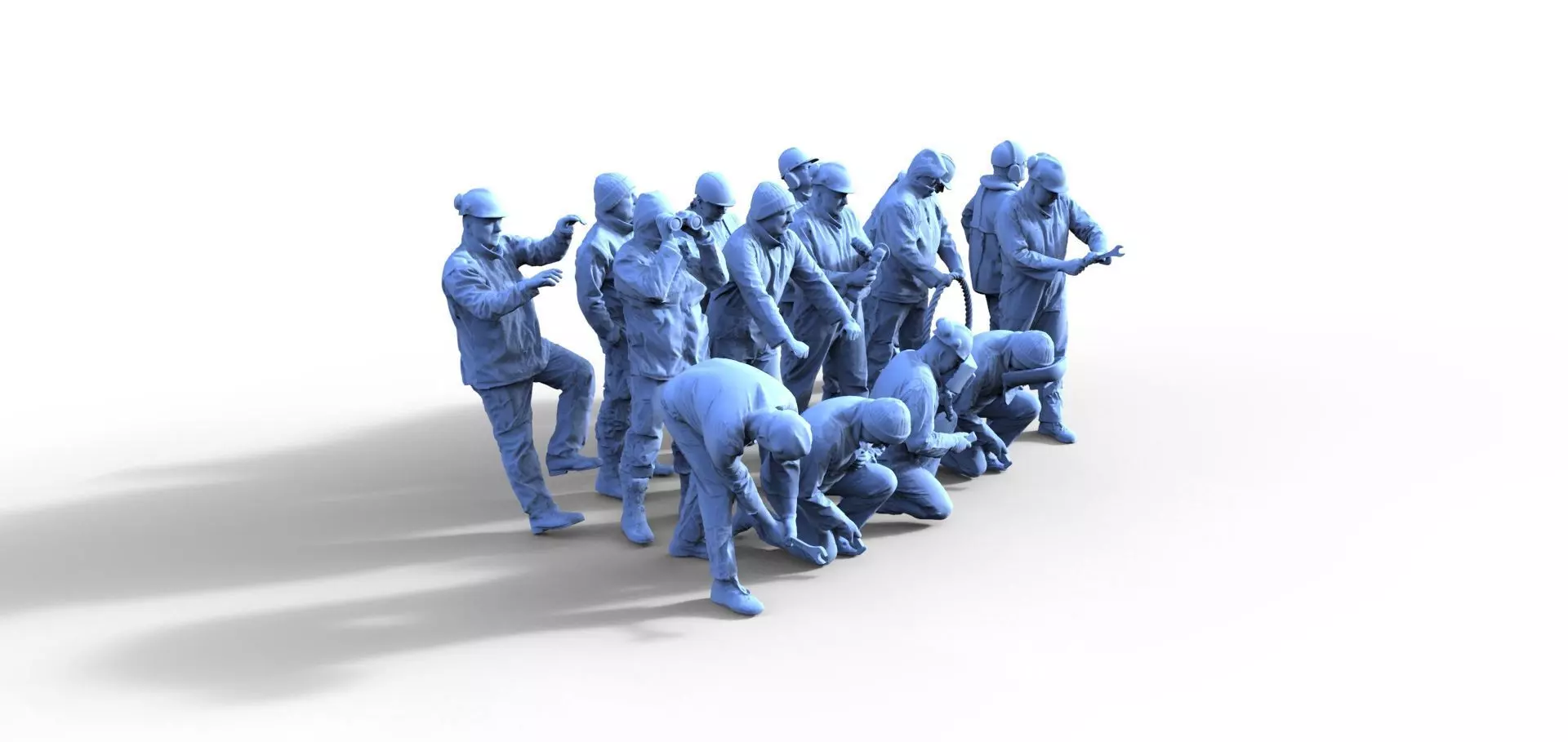 crew work ship A  15 files 3D print model_0