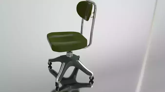 Classic Desk Chair 3D model