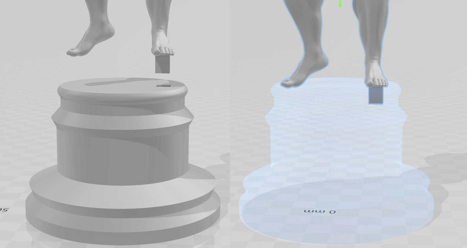 Male Bodybuilder Trophy 3D model_13