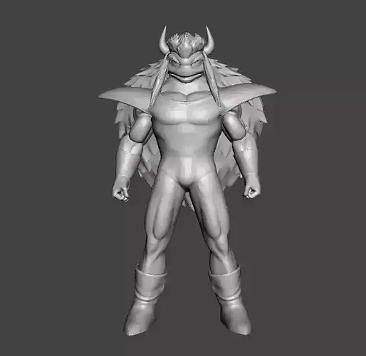 Mustard Dragon Ball 3D Model