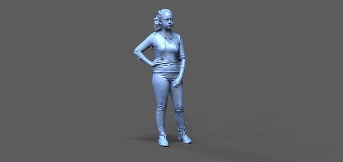 3D Scan Celina 3D print model
