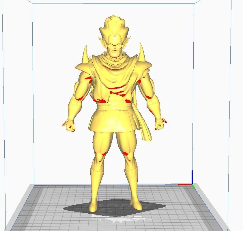 Nicky 3D Model dragon ball character 3D print model_1