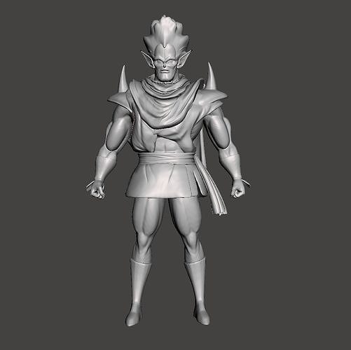 Nicky 3D Model dragon ball character 3D print model
