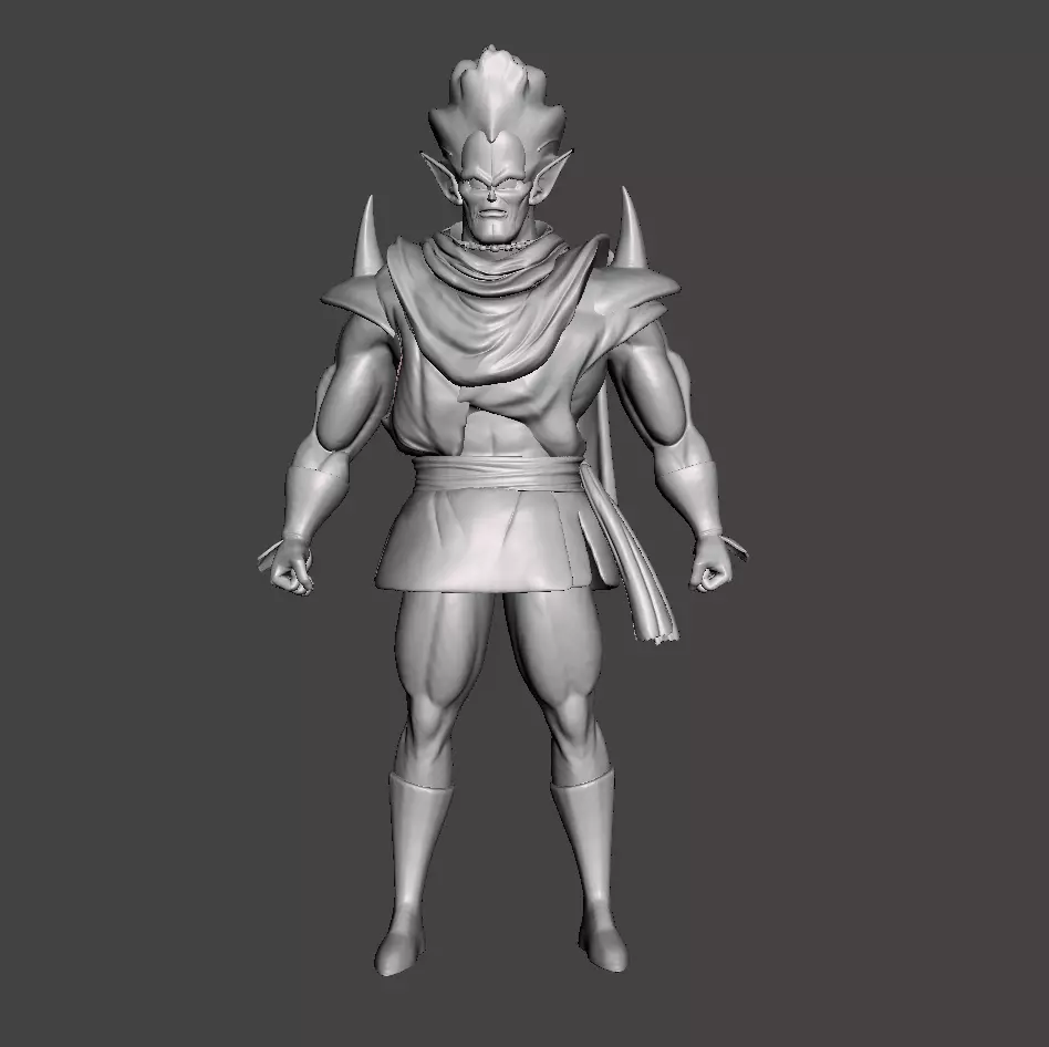 Nicky 3D Model dragon ball character 3D print model_0