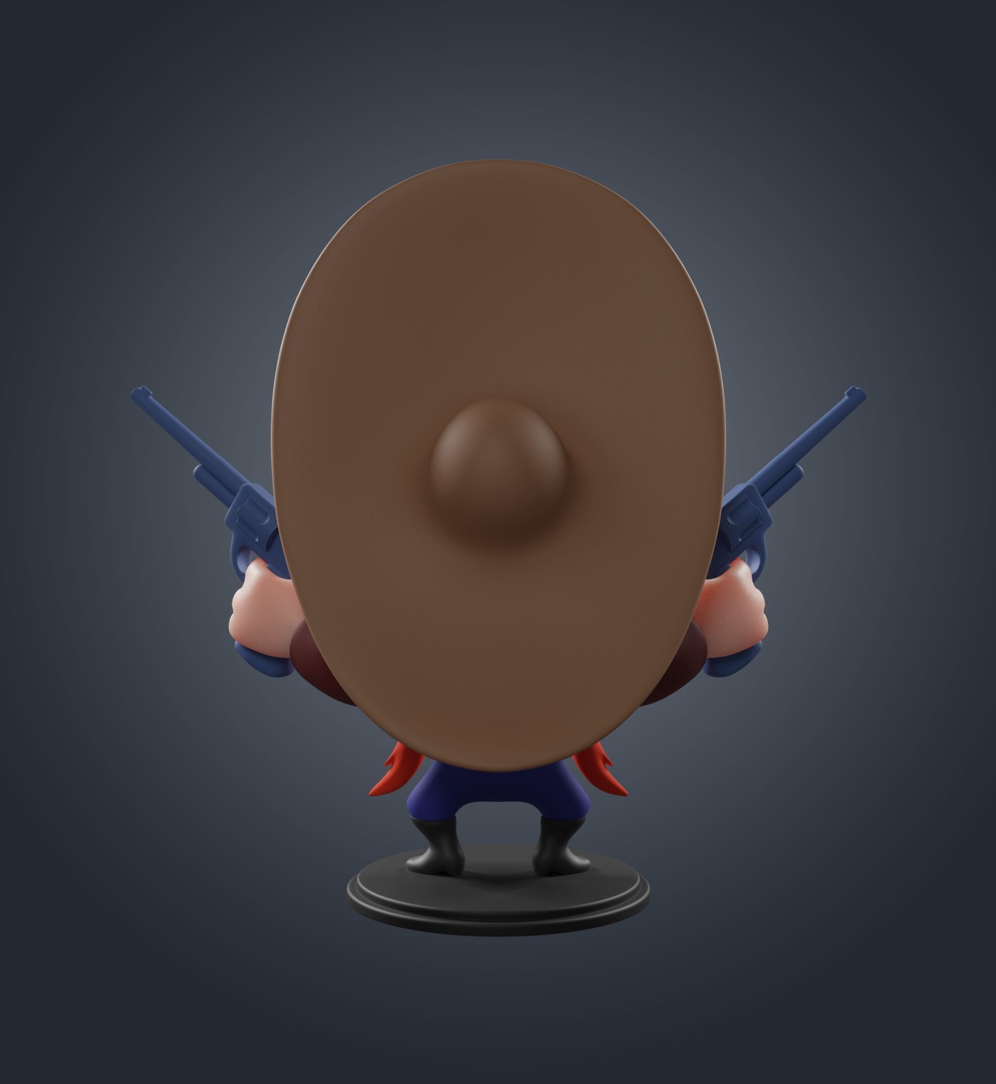 Yosemite Sam 3D print model_3