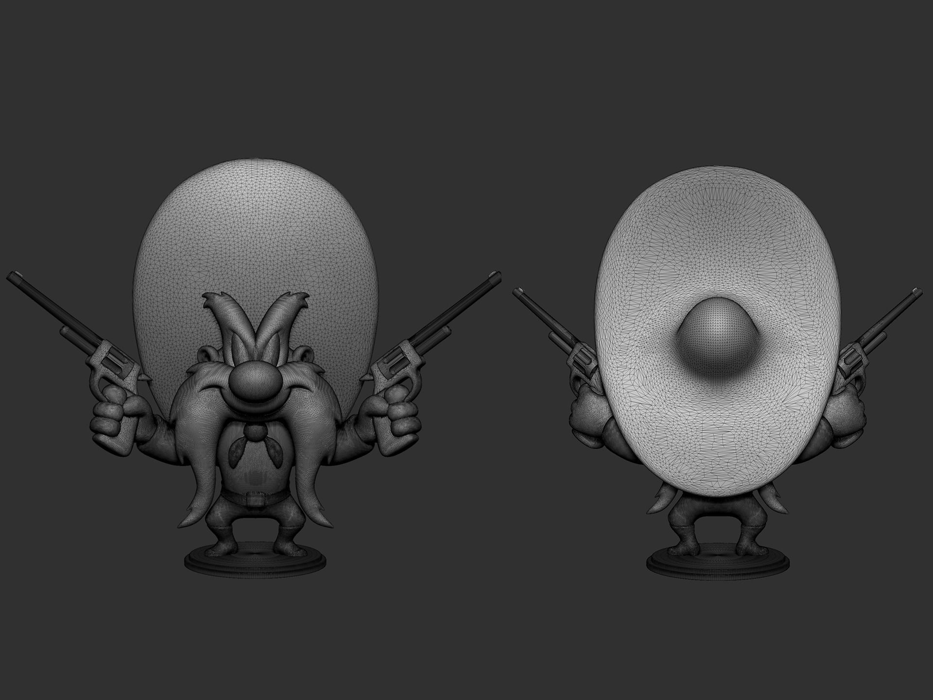Yosemite Sam 3D print model_5