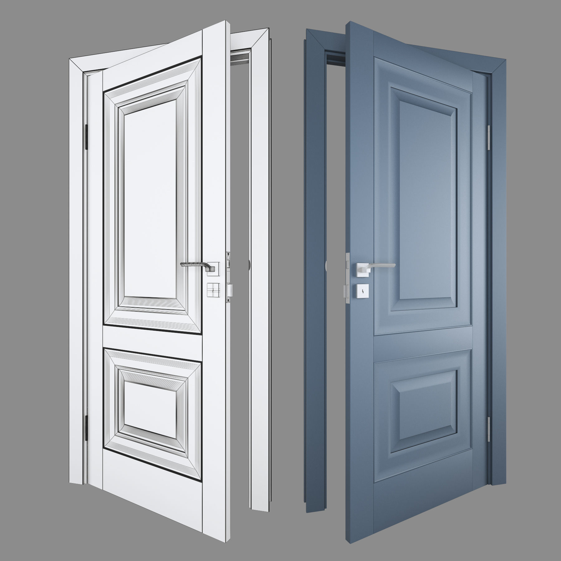 Doors-ProfilDoors U27 Series -NovaDoors- 3D model_1
