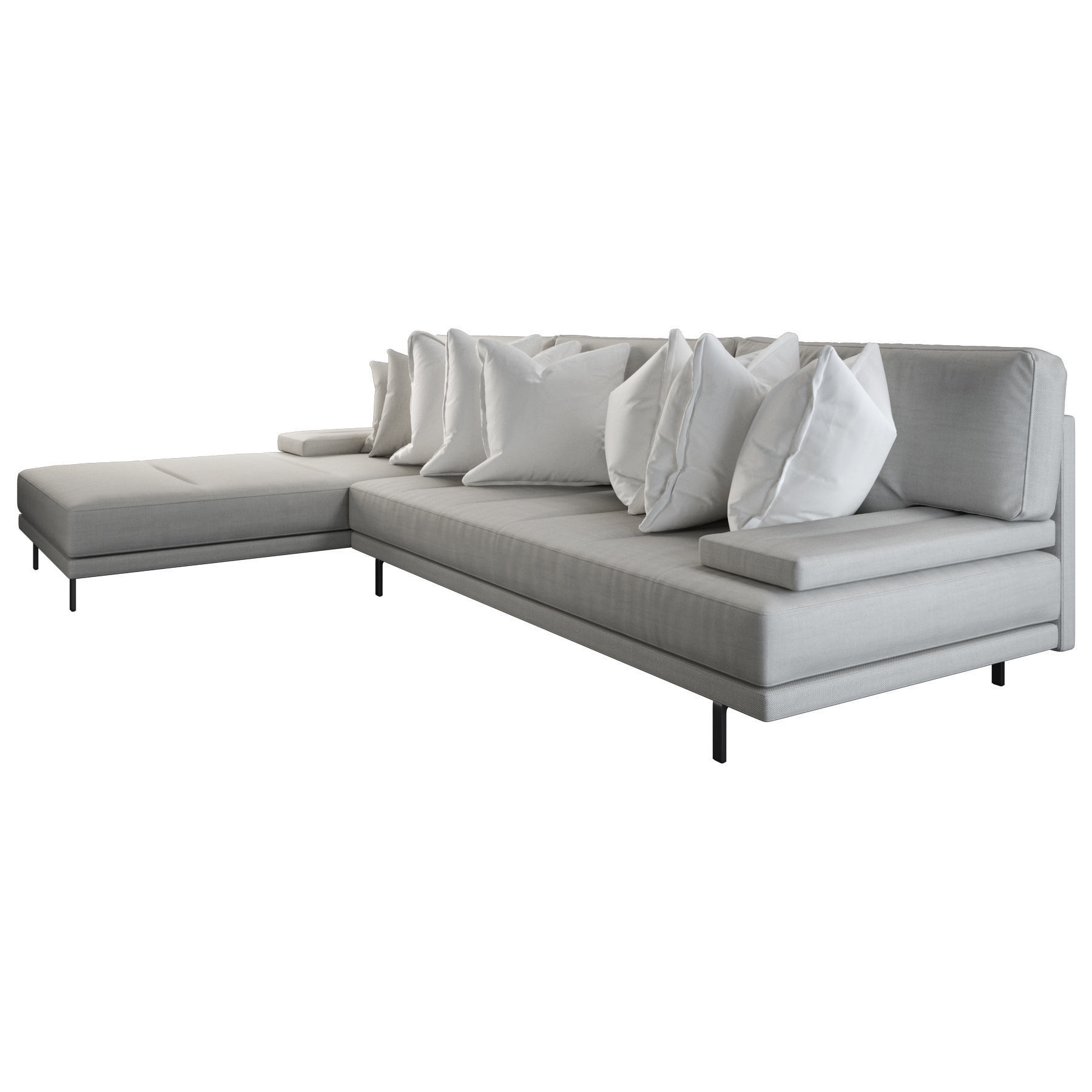 Modern Sofa 3D model_2