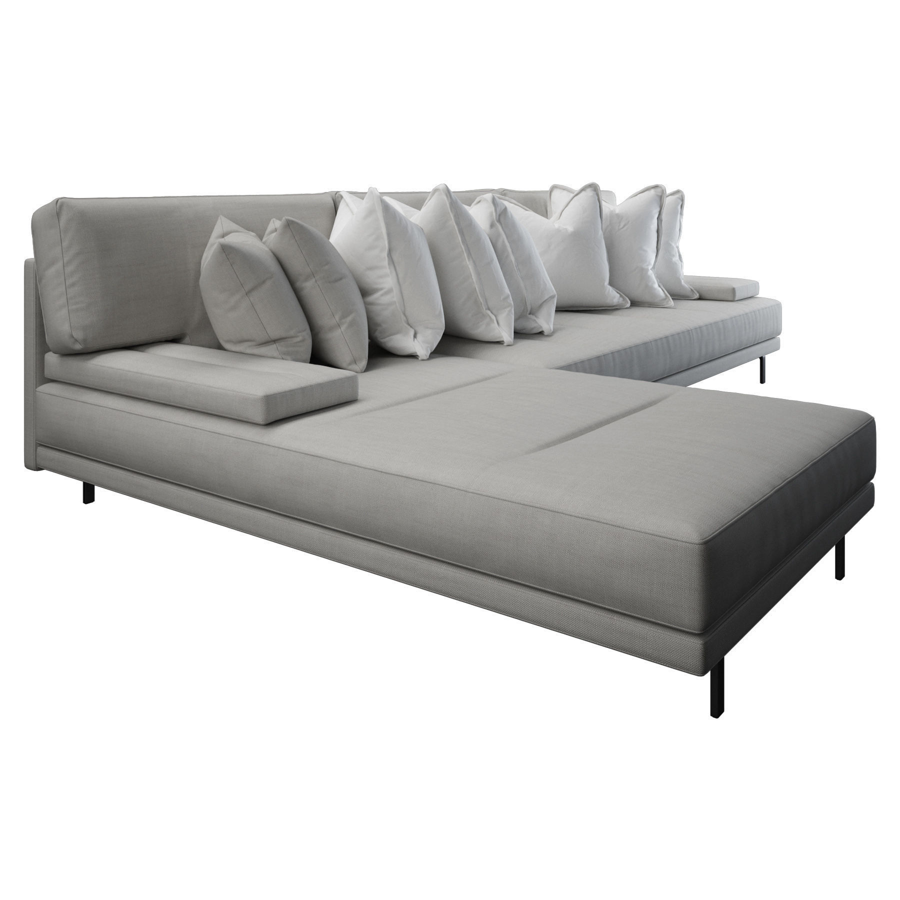 Modern Sofa 3D model_1