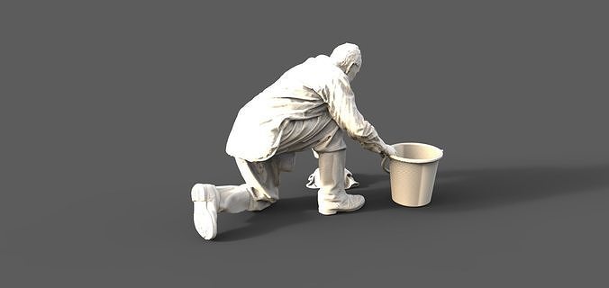 3D Scan Heinz mit Eimer 25 3D print model
