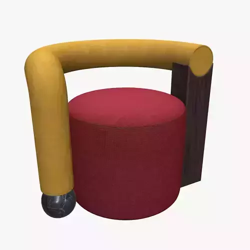 modern armchair
