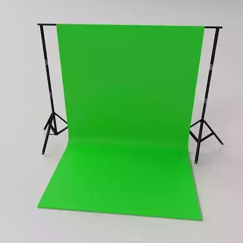 Green Screen 3D model