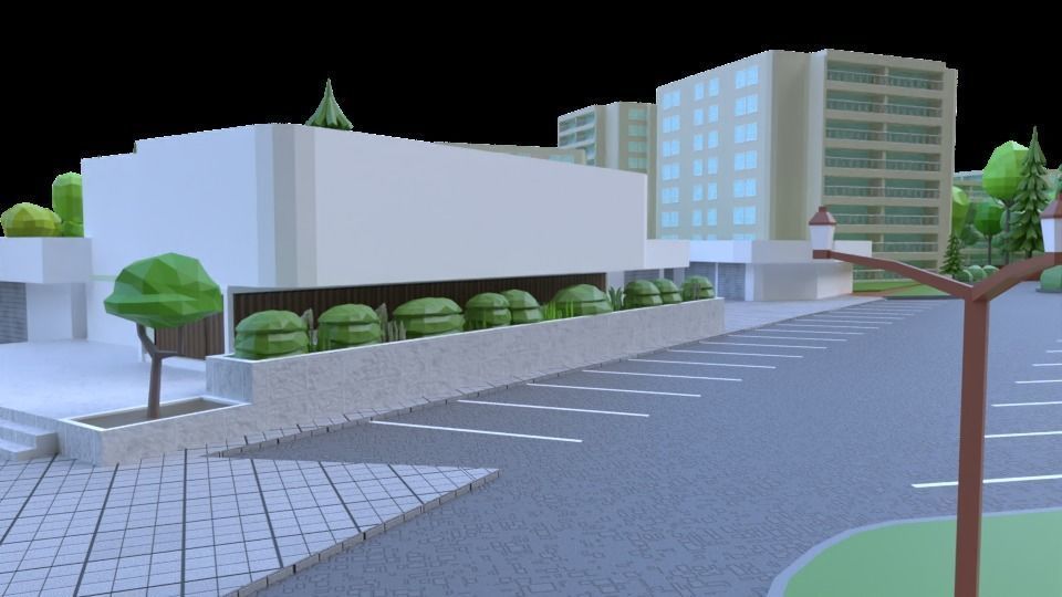 complete pack civil war low poly Low-poly 3D model_30