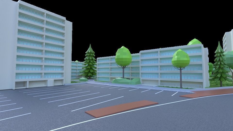 complete pack civil war low poly Low-poly 3D model_33