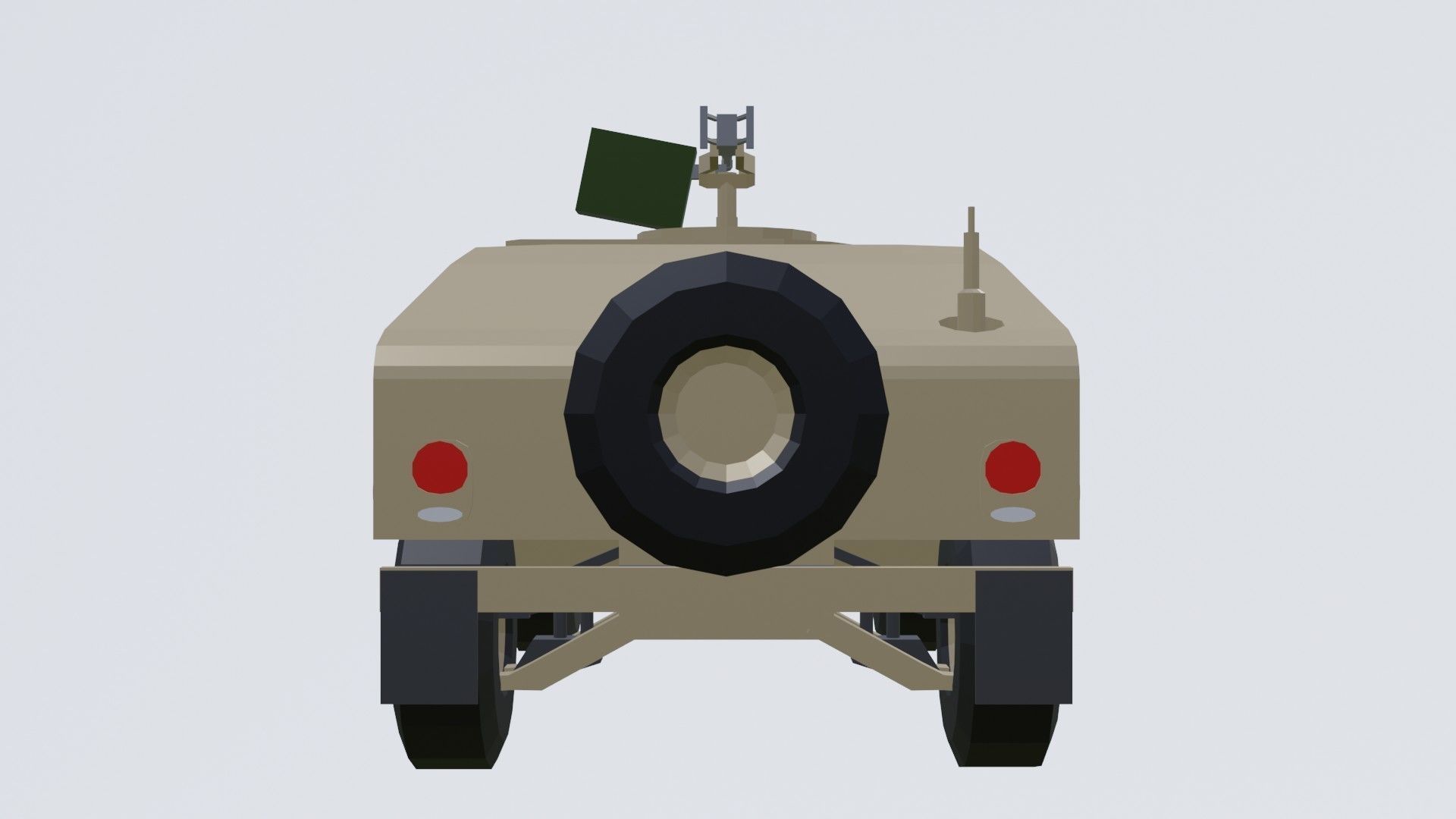 complete pack civil war low poly Low-poly 3D model_59