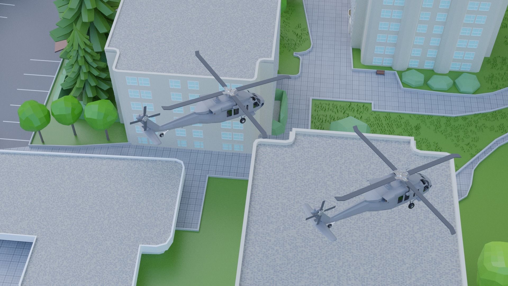 complete pack civil war low poly Low-poly 3D model_10