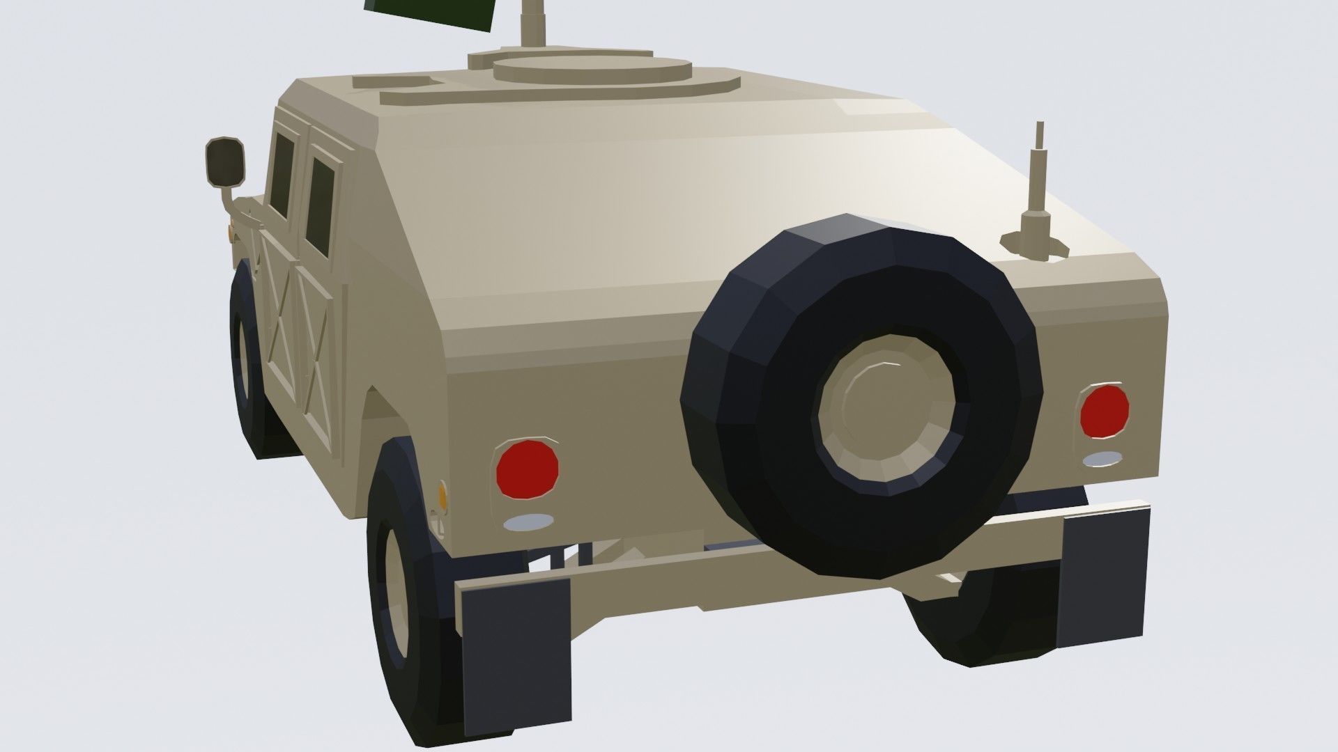 complete pack civil war low poly Low-poly 3D model_51